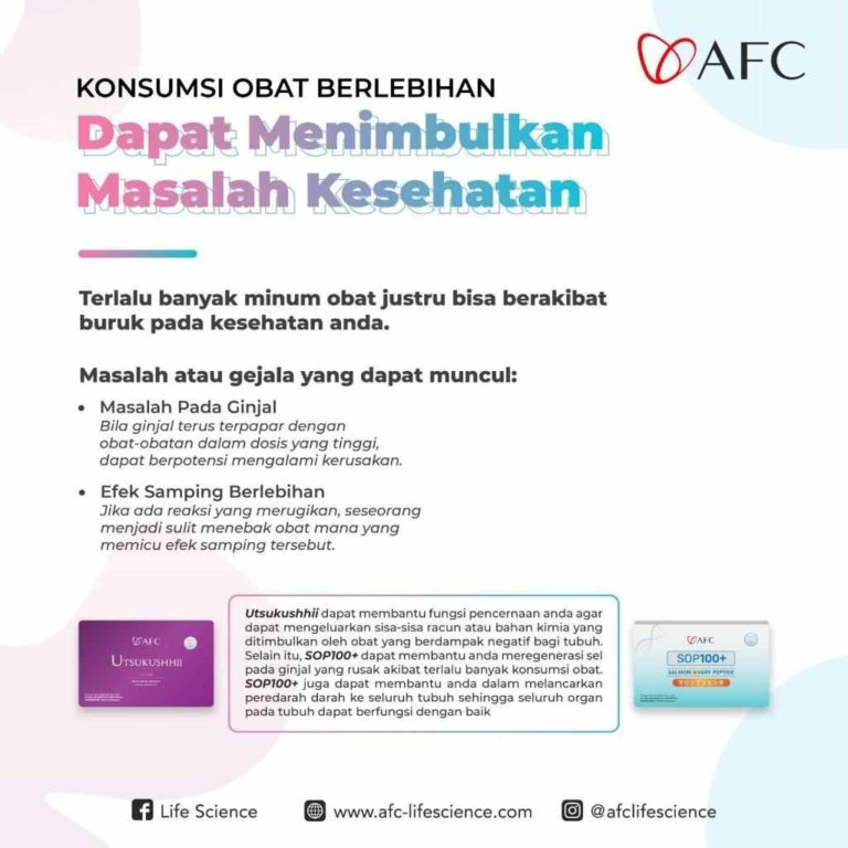 Konsumsi Obat Berlebihan