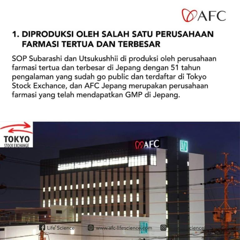 Perlunya Konsumsi Produk AFC Lifescience1