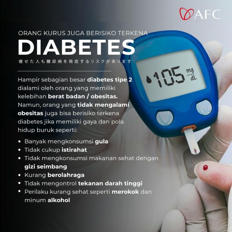 Kurus Bisa Diabetes