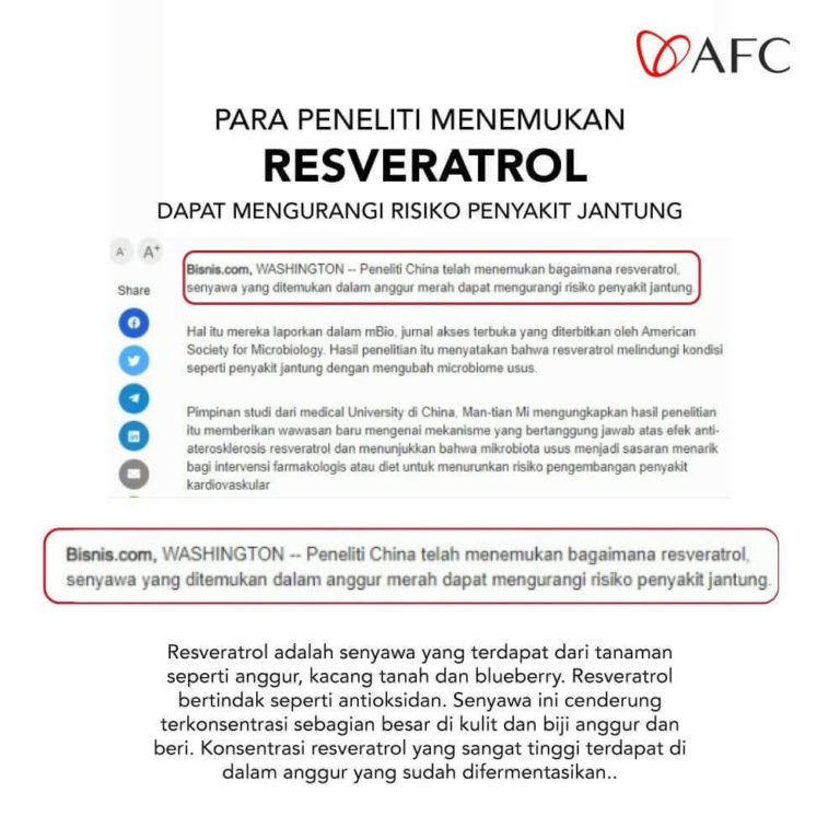 Resveratrol - Jantung