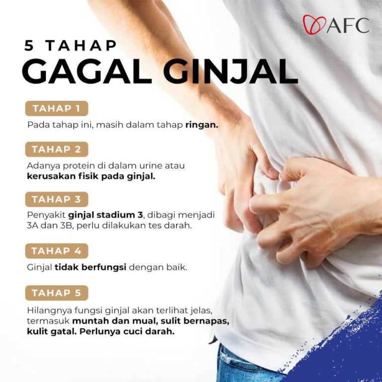 Tahapan Gagal Ginjal