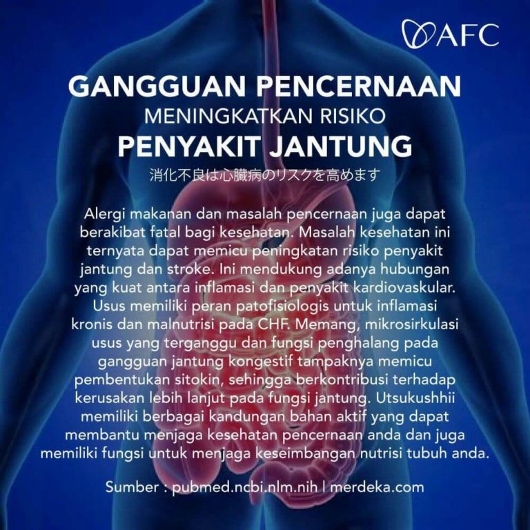 Gangguan Pencernaan - Penyakit Jantung