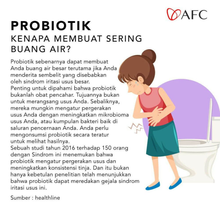 Probiotik - Sering Buang Air