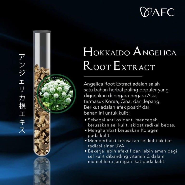 Sensei Suru Ingredients (8) Hokkaido Angelica Root Extract