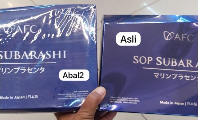 Subarashi Asli vs Palsu (1)